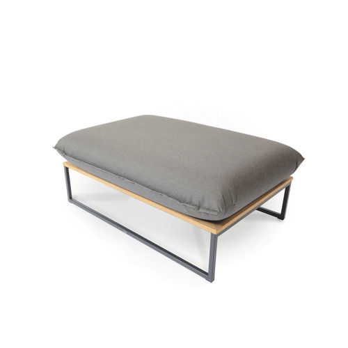 Ottomana contemporanea - FLORA - FISCHER MÖBEL - in laminato / in teak / idrorepellente