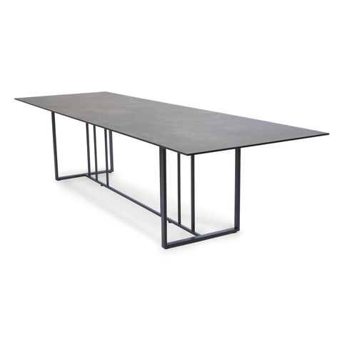 Tavolo da pranzo contemporaneo - SUITE - FISCHER MÖBEL - in teak / in laminato / in ceramica