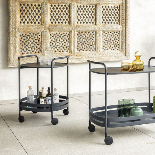 Carrello portavivande da tè - RIVA - FISCHER MÖBEL - per bibite / per uso residenziale / da giardino