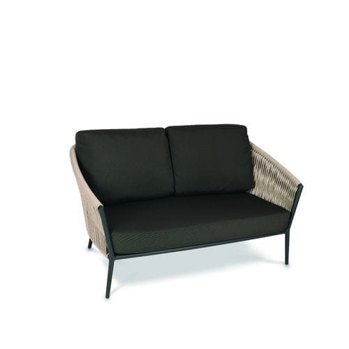 Set lounge da giardino contemporaneo - COSMO - FISCHER MÖBEL - idrorepellente / in alluminio / in corda