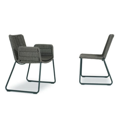 Sedia da giardino contemporanea - WING - FISCHER MÖBEL - da esterno / da interno / in corda