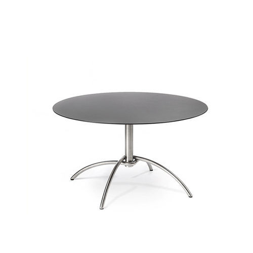 Tavolo da bistrot contemporaneo - TAKU - FISCHER MÖBEL - in laminato / in ceramica / con supporto in acciaio inossidabile
