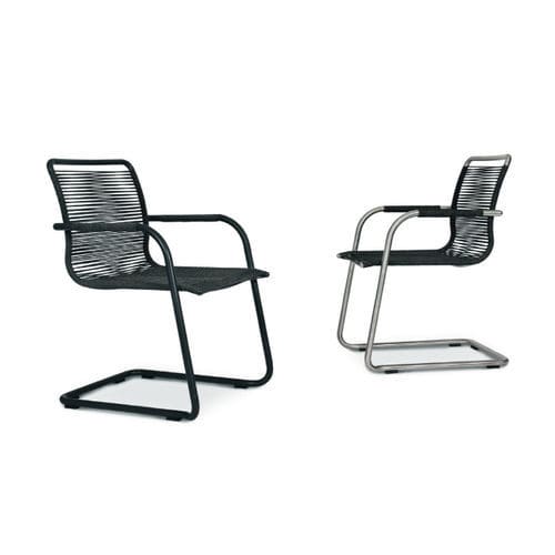 Sedia contemporanea - SWING   - FISCHER MÖBEL - da giardino / in teak / in tessuto
