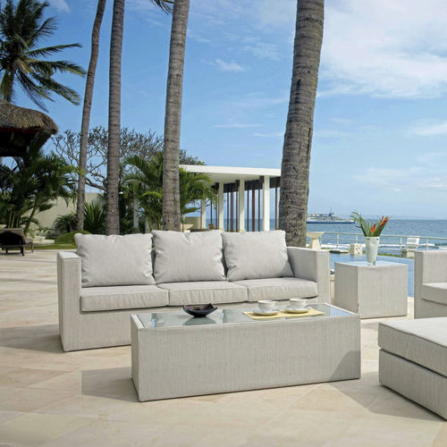 Divano contemporaneo - NORTH - SKY LINE DESIGN - da esterno / in tessuto / con cuscino rimovibile