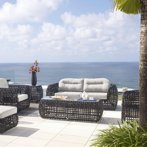 Divano contemporaneo - DYNASTY  - SKY LINE DESIGN - da esterno / in tessuto / bianco