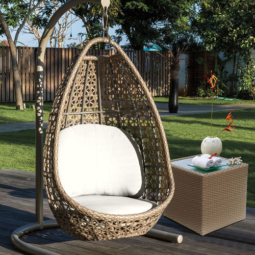 Sedia sospesa contemporanea - JOURNEY  - SKY LINE DESIGN - da esterno / in tessuto / con supporto in alluminio