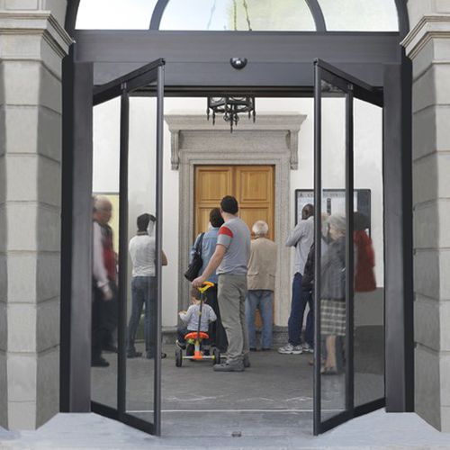 Porta d'ingresso - FDA TOS - Ponzi - in alluminio / a libro / vetrata