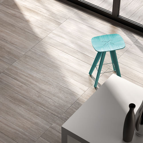 Piastrella imitazione legno - ROVERE CENERE - Ariostea - in gres porcellanato / anticata / da interno
