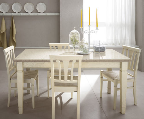 Tavolo da pranzo classico - CORINNE - SCAVOLINI - in agglomerato / in laminato / in ABS