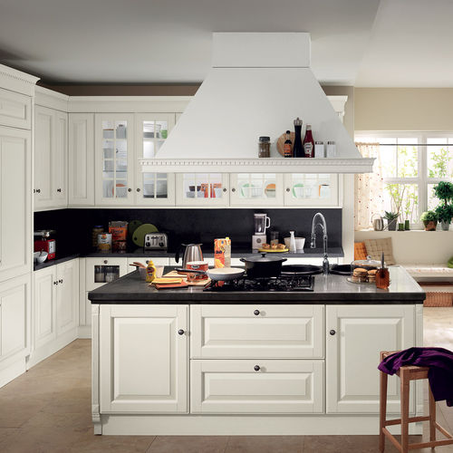 Cucina classica - BALTIMORA - SCAVOLINI - in legno / con isola / a L