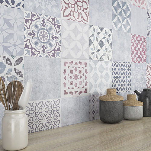 Pavimento laminato in legno - S180147 - FAUS International Flooring - da incollare / aspetto piastrelle / per uso residenziale