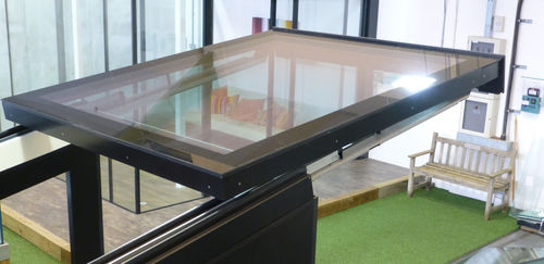 Solaio autoportante - SLIDING - Cantifix - in vetro / temprato