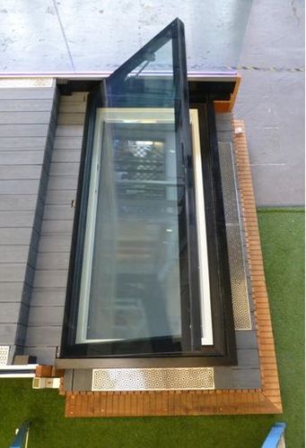 Solaio prefabbricato - OPENING HINGED - Cantifix - autoportante / in vetro