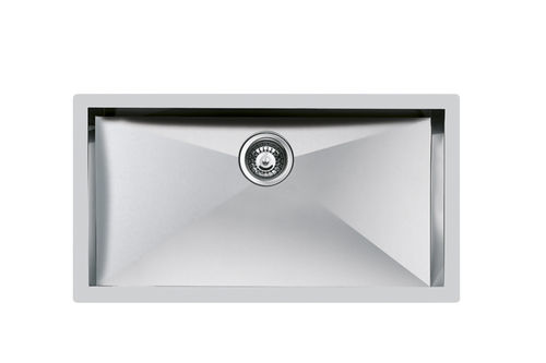 Lavello a 1 vasca - QUADRA .1V.80x40.FT - 1218 050 - Foster spa - senza gocciolatoio / in acciaio inossidabile / da incasso