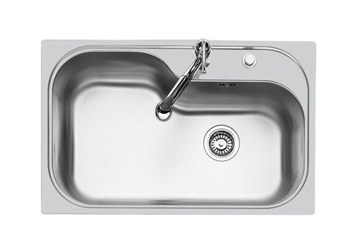 Lavello a 1 vasca - TORNADO.STD - 1579 660 - Foster spa - senza gocciolatoio / in acciaio inossidabile / da incasso