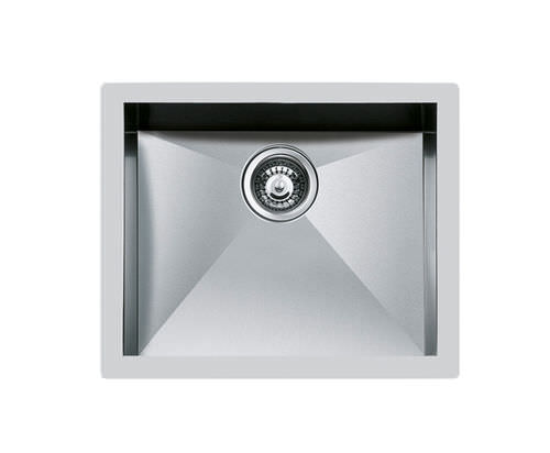 Lavello a 1 vasca - QUADRA.1V.50x40.FT - 1215 050 - Foster spa - senza gocciolatoio / in acciaio inossidabile / da incasso