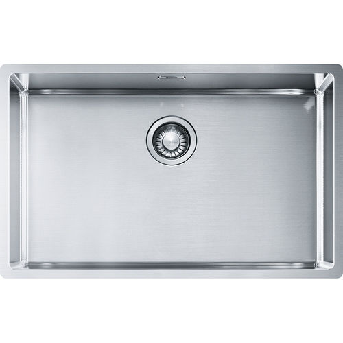 Lavello a 1 vasca - BOX BXX 110 68 - FRANKE HOME SOLUTIONS - senza gocciolatoio / in acciaio inossidabile spazzolato / sottotop