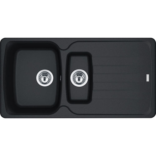 Lavello a 2 vasche - ANTEA AZG 651 REV - FRANKE HOME SOLUTIONS - con gocciolatoio / in granito / da incasso
