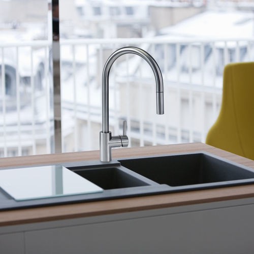 Rubinetto per lavello - Eos Neo  - FRANKE HOME SOLUTIONS - da appoggio / in acciaio inossidabile / da interno