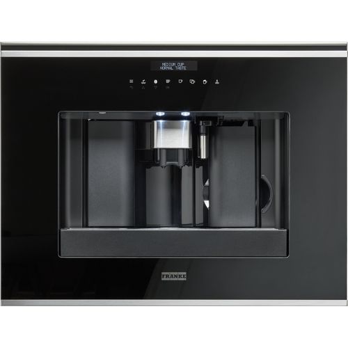 Macchina da caffè automatica - FMY 45 CM XS - FRANKE HOME SOLUTIONS - a 1 gruppo / nera / da incasso