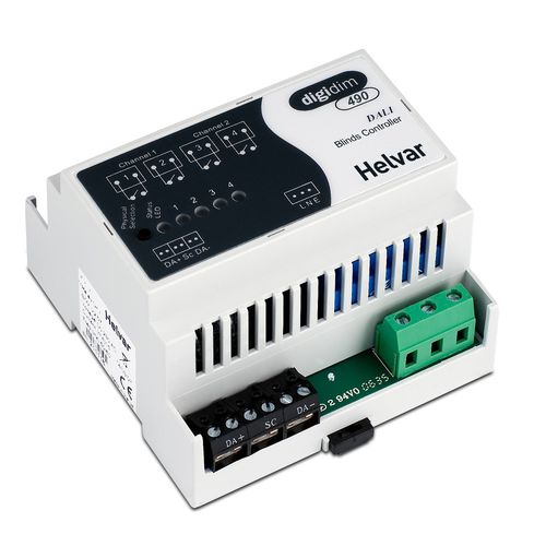 Modulo di interfaccia a ingressi binari - 490/494/498/499 - HELVAR - su guida DIN / IP