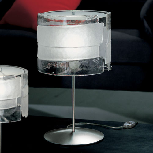 Lampada da tavolo - RADIUS - Av Mazzega - in vetro / contemporanea / con cavo