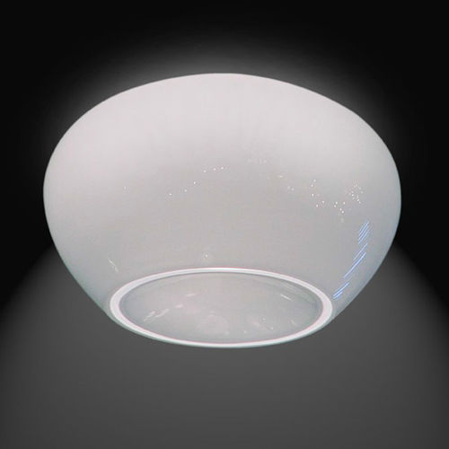 Plafoniera contemporanea - EYES - Av Mazzega - ovale / in vetro / LED