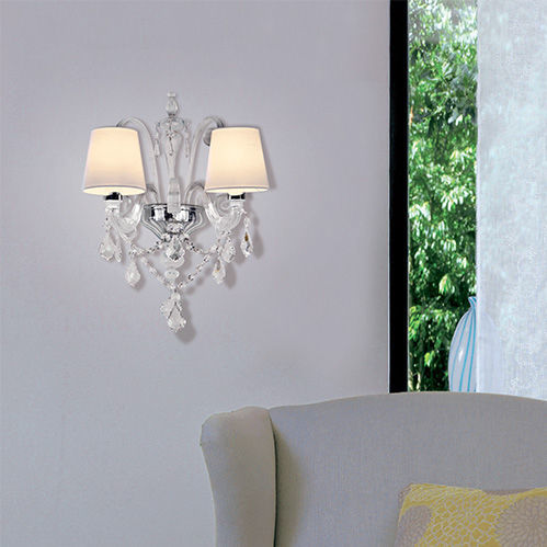 Applique stile veneziano - SODA - Av Mazzega - da interno / in metallo lucido / in cristallo