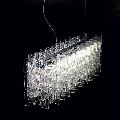 Lampadario contemporaneo - CHARLIE - Av Mazzega - in vetro / da 6 lampadine / da 8 lampadine
