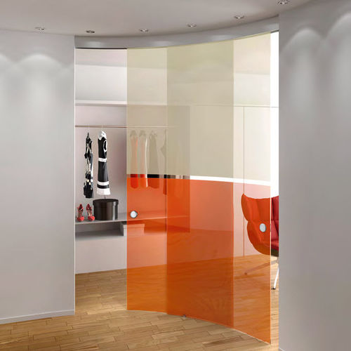 Parete scorrevole - BI-COLOR : HORIZONTAL - Casali - a vetrina / professionale / per uso residenziale