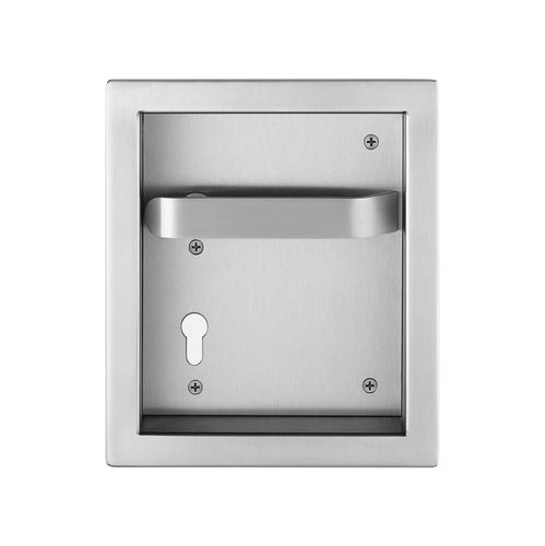 Maniglia a tirante per porta - 77 7948 - Franz Schneider Brakel FSB - in acciaio inossidabile / contemporanea / per ginnasio