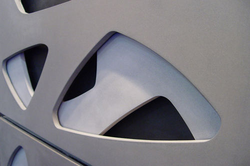 Pannello decorativo da parete - MODULAR WALL SYSTEMS - ArmourColor - composito / perforato / organico