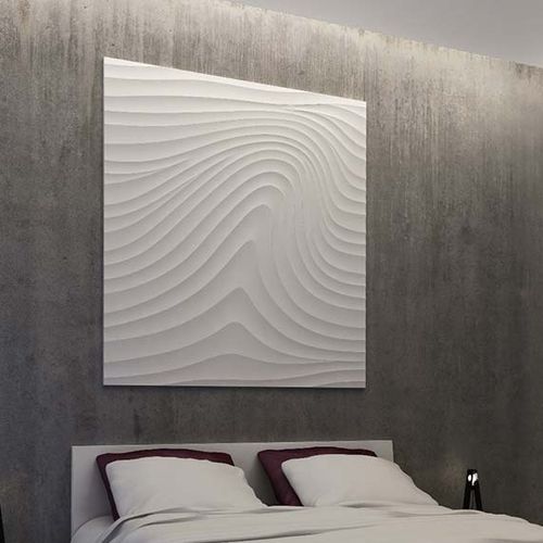 Pannello decorativo da parete - SCULPTURAL ARTWORK - Armourcoat USA - in gesso / 3D