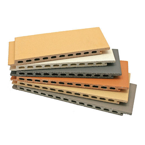 Rivestimento di facciata per facciata ventilata - TERRART®-CLAD - NBK Keramik - in pannelli / in terracotta / a incastro