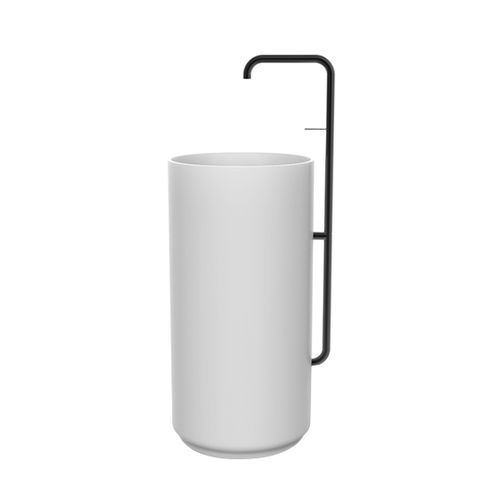 Miscelatore per lavabo - 6777-U8-80MA - JUSTIME - da incasso / in metallo / da esterno