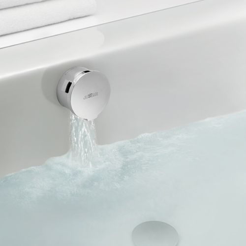 Miscelatore per vasca - 6234-K0-80CP - JUSTIME - da parete / in ottone cromato / da bagno