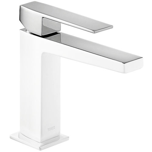 Miscelatore per lavabo - SLIM EXCLUSIVE: 20210301BLD - TRES Grifería - da appoggio / in metallo cromato / da bagno