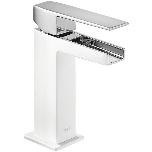 Miscelatore per lavabo - SLIM EXCLUSIVE: 20211001BLD - TRES Grifería - da appoggio / in metallo cromato / da bagno