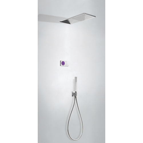 Set doccia da incasso a muro - SLIM EXCLUSIVE: 09286551 - TRES Grifería - contemporaneo / con doccia a mano / termostatico
