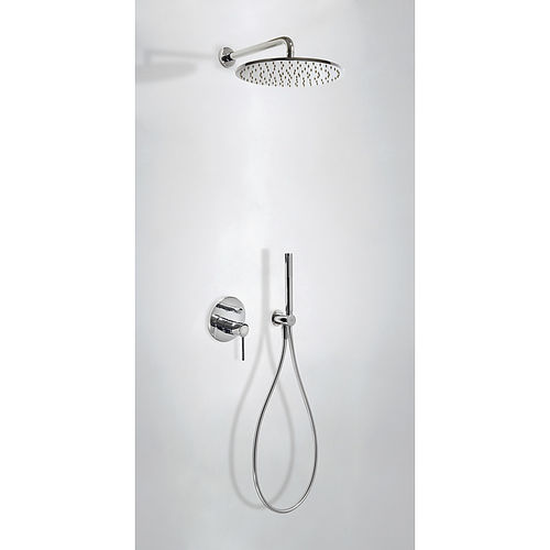 Set doccia da incasso a muro - STUDY EXCLUSIVE: 26298091 - TRES Grifería - contemporaneo / con doccia a mano / con soffione regolabile