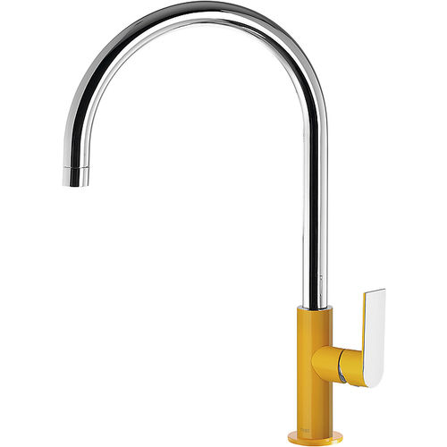 Miscelatore da appoggio - LOFT: 20044002AM - TRES Grifería - in metallo / da cucina / 1 foro