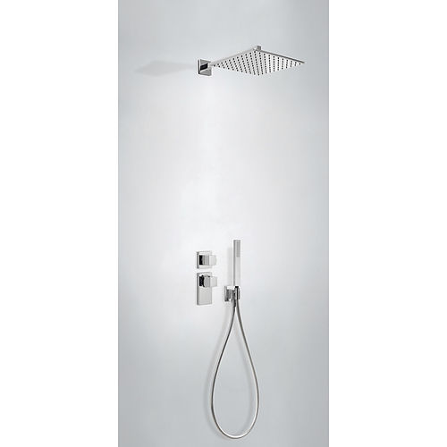 Set doccia da incasso a muro - BLOCK SYSTEM®: 20625201 - TRES Grifería - contemporaneo / con doccia a mano / termostatico