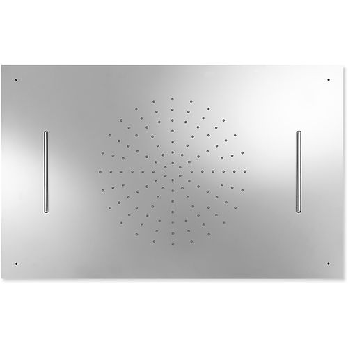 Soffione doccia da incasso a soffitto - 29996601 - TRES Grifería - rettangolare / a pioggia