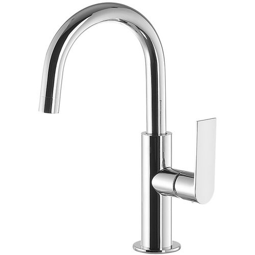 Miscelatore per lavabo - LOFT-TRES: 20020504 - TRES Grifería - da appoggio / in metallo cromato / da bagno