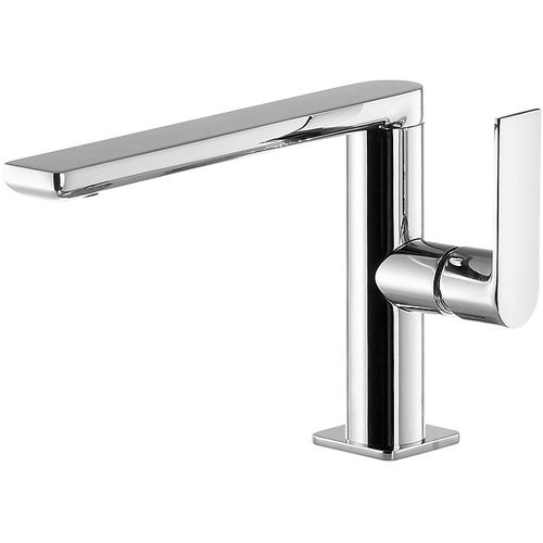 Miscelatore per lavabo - LOFT-TRES: 20020501 - TRES Grifería - da appoggio / in metallo cromato / da bagno