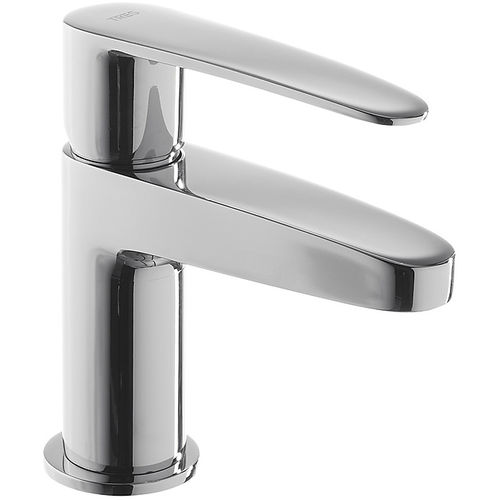 Miscelatore per lavabo - FLAT-TRES: 20410301 - TRES Grifería - da appoggio / in metallo cromato / da bagno
