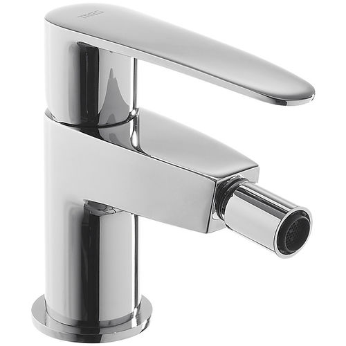 Miscelatore per bidet - FLAT-TRES: 20412001 - TRES Grifería - da appoggio / in metallo cromato / da bagno
