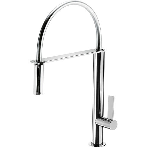 Miscelatore da appoggio - CLASS-TRES: 20548701 - TRES Grifería - in metallo cromato / da cucina / 1 foro