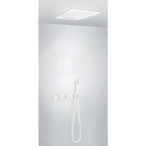 Set doccia da incasso a soffitto - 20725303BM - TRES Grifería - da parete / contemporaneo / con doccia a mano