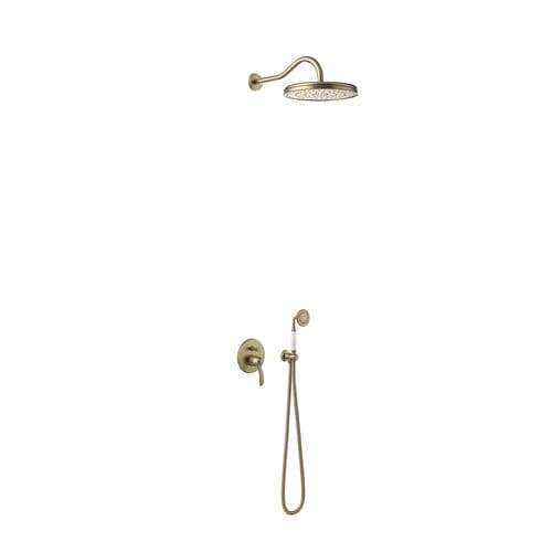 Set doccia da incasso a muro - TRES-CLASIC: 24218003LV - TRES Grifería - classico / con doccia a mano / con soffione fisso